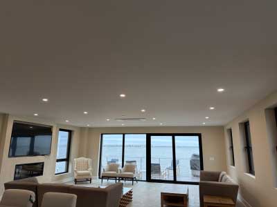 Completed Interior Electrical Work