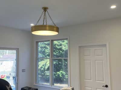 Hanging Light Fixture Installation
